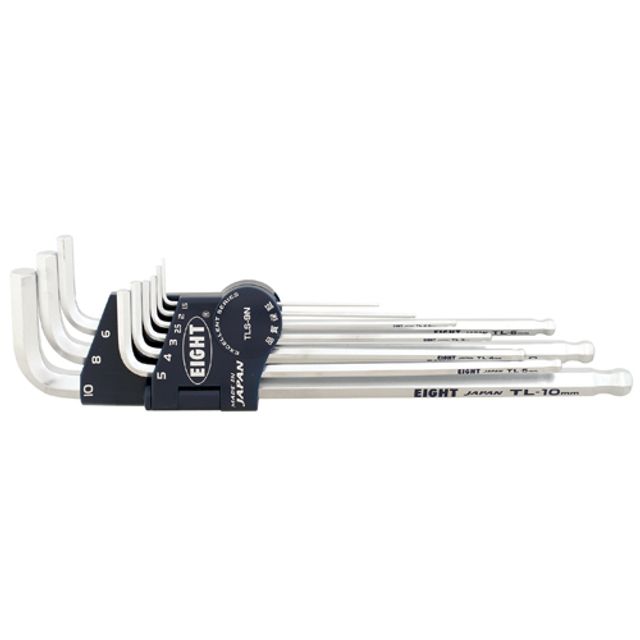 에이트 볼렌치세트(롱) TLS-9N(1.5-10MM)9P 1SET