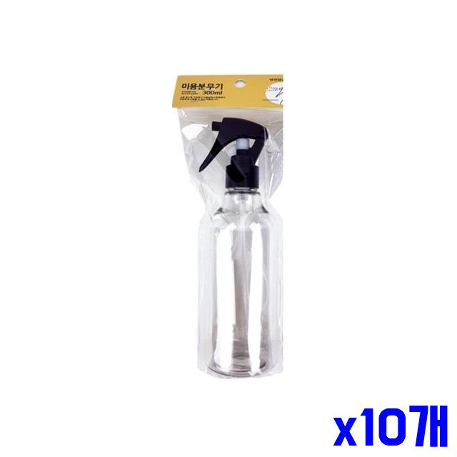 x10개 스프레이 분무기 이미용 다림질 원예 300ml