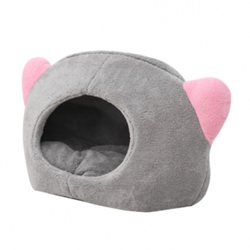고양이 동굴 하우스 그레이 1P 강아지 분리형 숨숨집