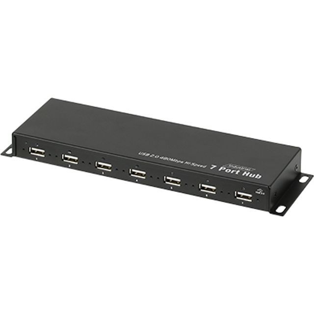 넷메이트 NM-HUB288 산업용 USB2.0 7포트 허브