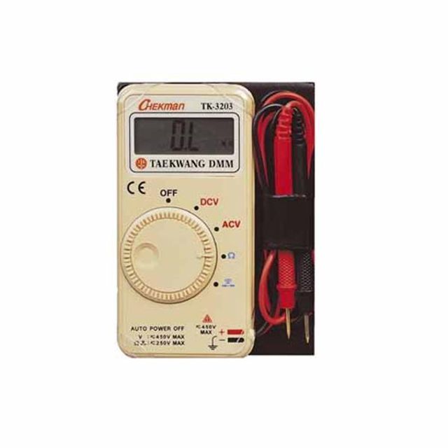 28651 디지털포켓테스터기 TK-3203 500V