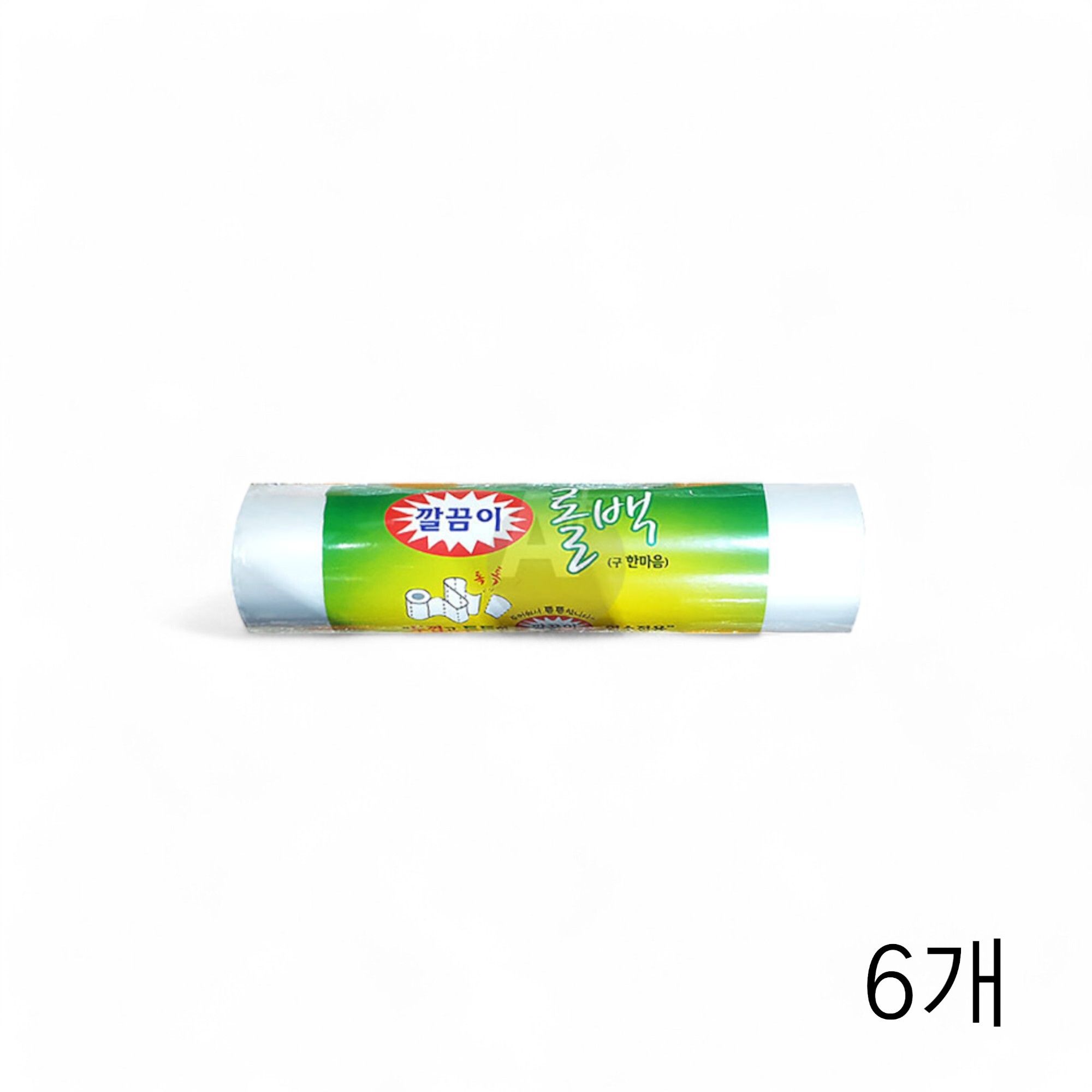 깔끔이 롤백 (37X50CM) 310매 X 6개 일회용위생백