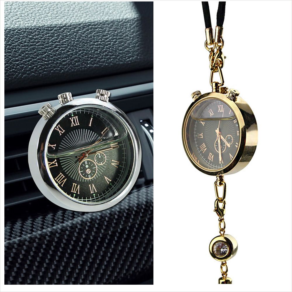 D24 차량용 시계 방향제 Ver2 송풍구형 룸미러형