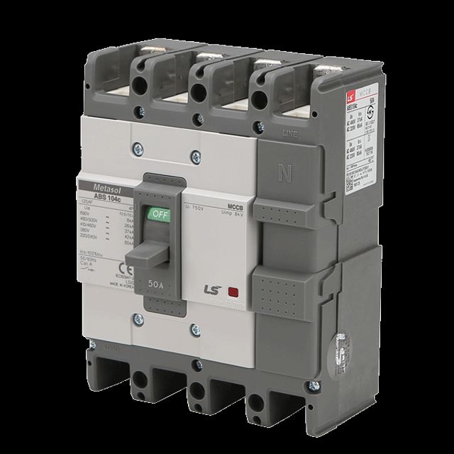 배선차단기 분전반용 ABS 104C 4P 50A 85KA