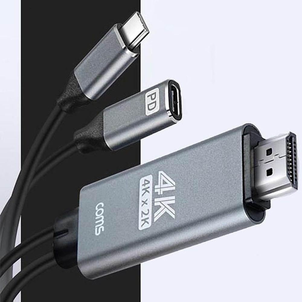 USB 3.1 컨버터 케이블 Type C to HDMI 2.0 4K 60Hz C