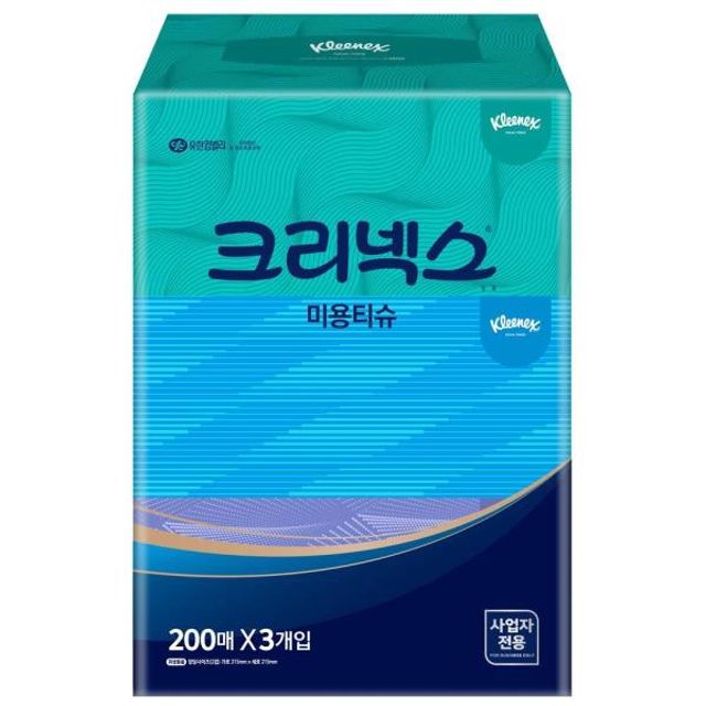 138143 미용티슈 4600161 크리넥스 미용티슈 콤비