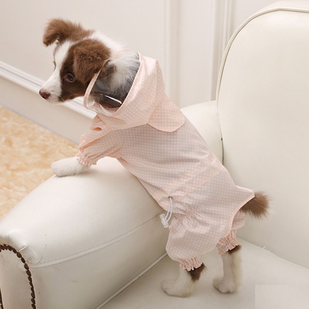 애견 강아지 우비 비옷 강아지비옷 반려동물 대형견