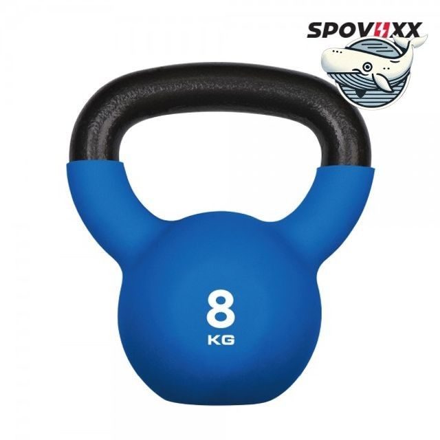 홈트레이닝 운동용 8kg 케틀벨 다채로운