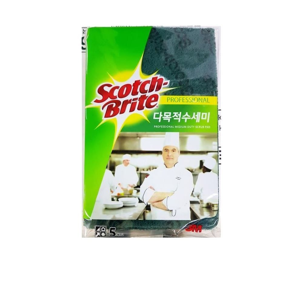 96다목적수세미 스카치 대 5p x20개 -식자재 용품