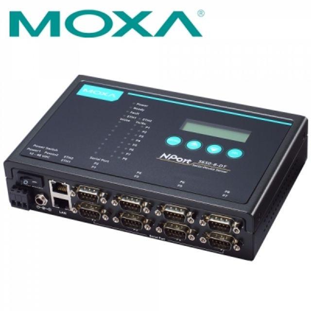 MOXA NPort 5650-8-DT 8포트 RS232/422/485 디바이