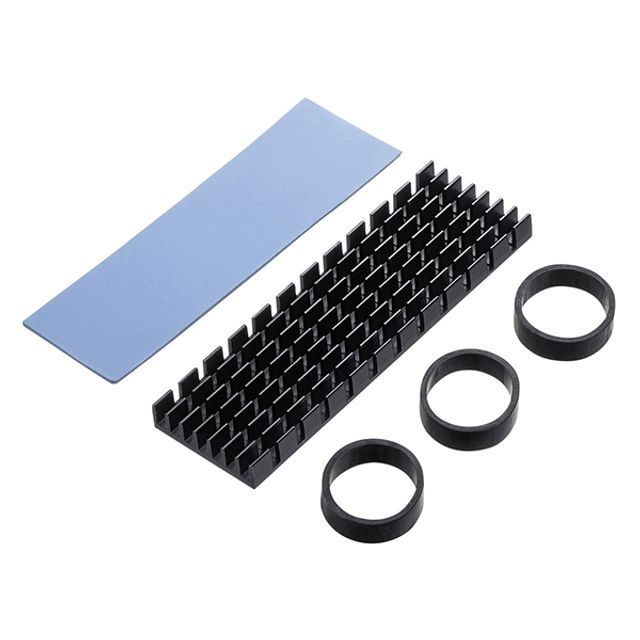 강원전자 산와서플라이 TK-HM5BK M.2 SSD 방열판 블랙