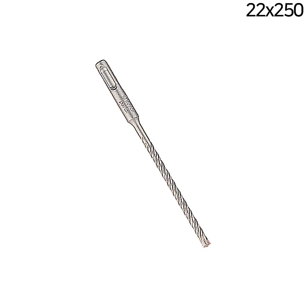 보쉬 SDS PLUS 5X 4날 햄머드릴비트 22x250mm