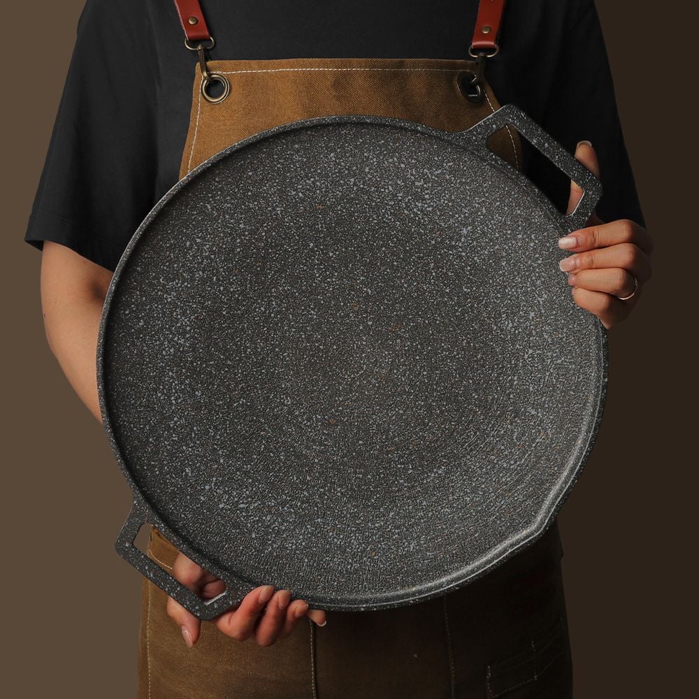 원형 그리들팬 36cm 인덕션겸용 불판 솥뚜껑 삼겹살