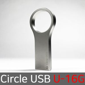 아이티알,LZ Circle USB 외장하드 16기가 귀여운 유에스비 U-16G