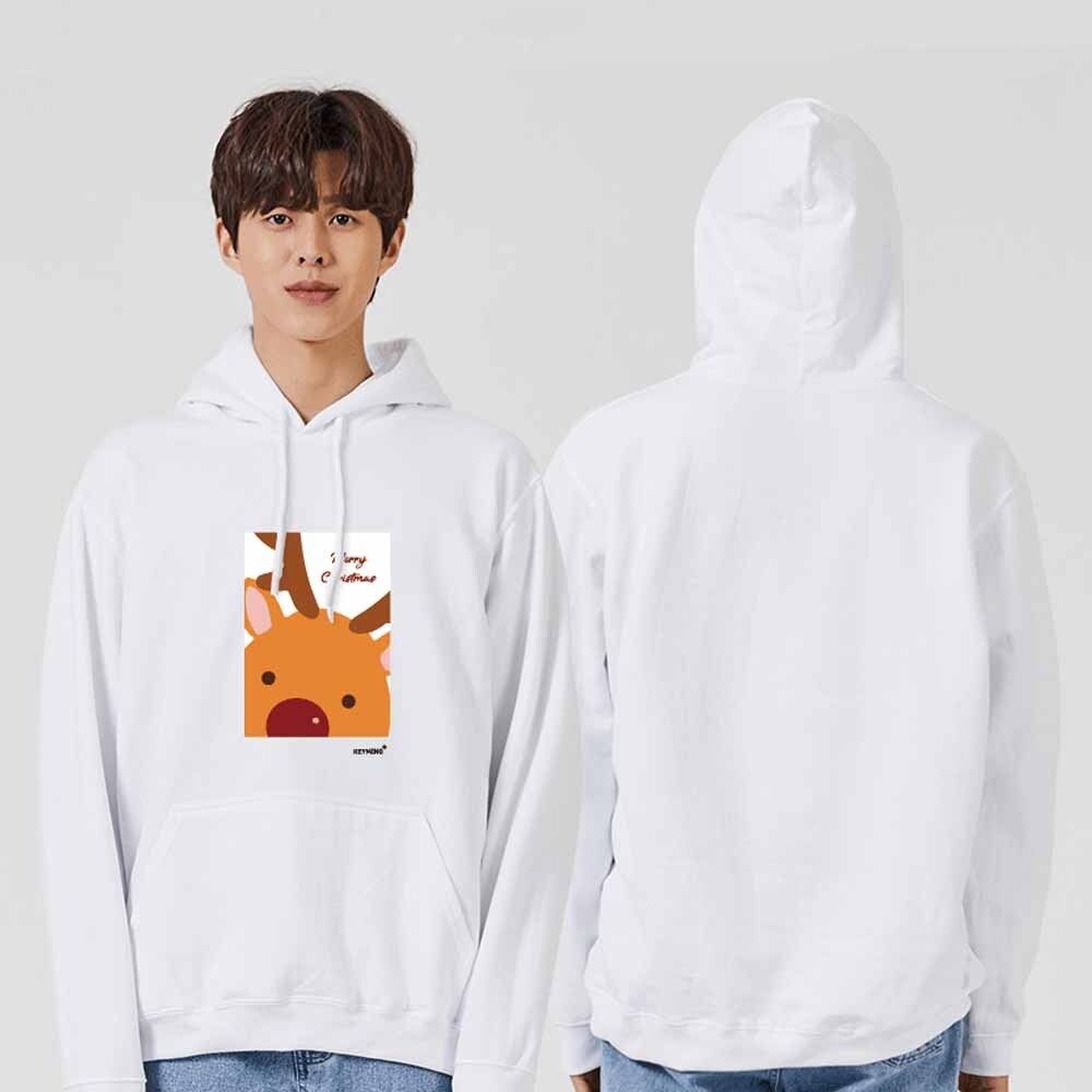 우리 루돌프 크리스마스 맨투맨 후드티