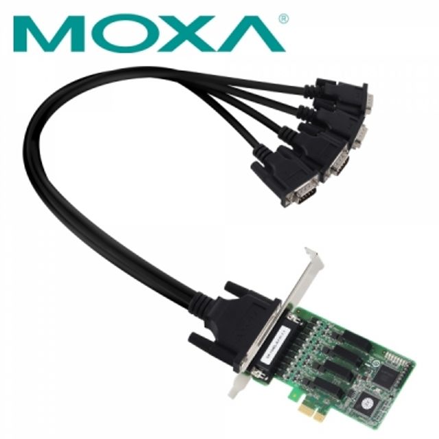 MOXA CP-134EL-A-I-DB9M PCI Express 4포트 RS422/4