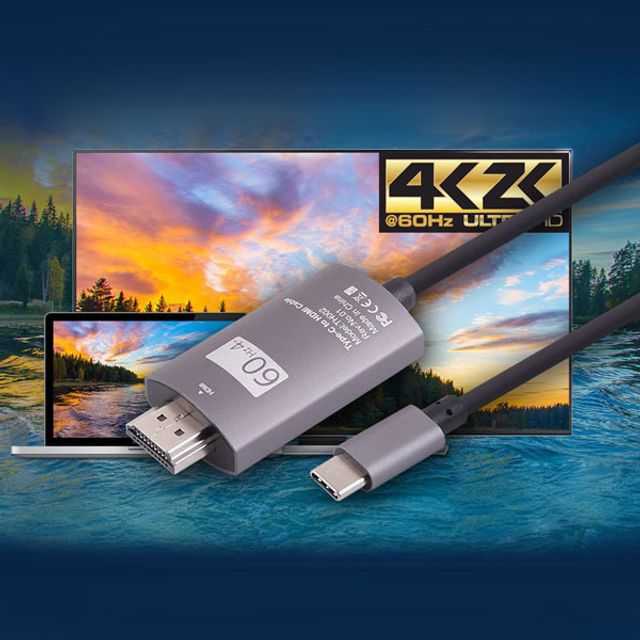 C타입 케이블 핸드폰 모니터 연결 HDMI 케이블 3M