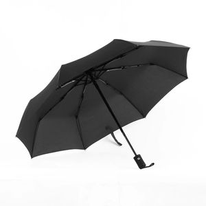 아이티알,NU 3단 튼튼한우산(블랙) 접이식 완전자동 방풍우산