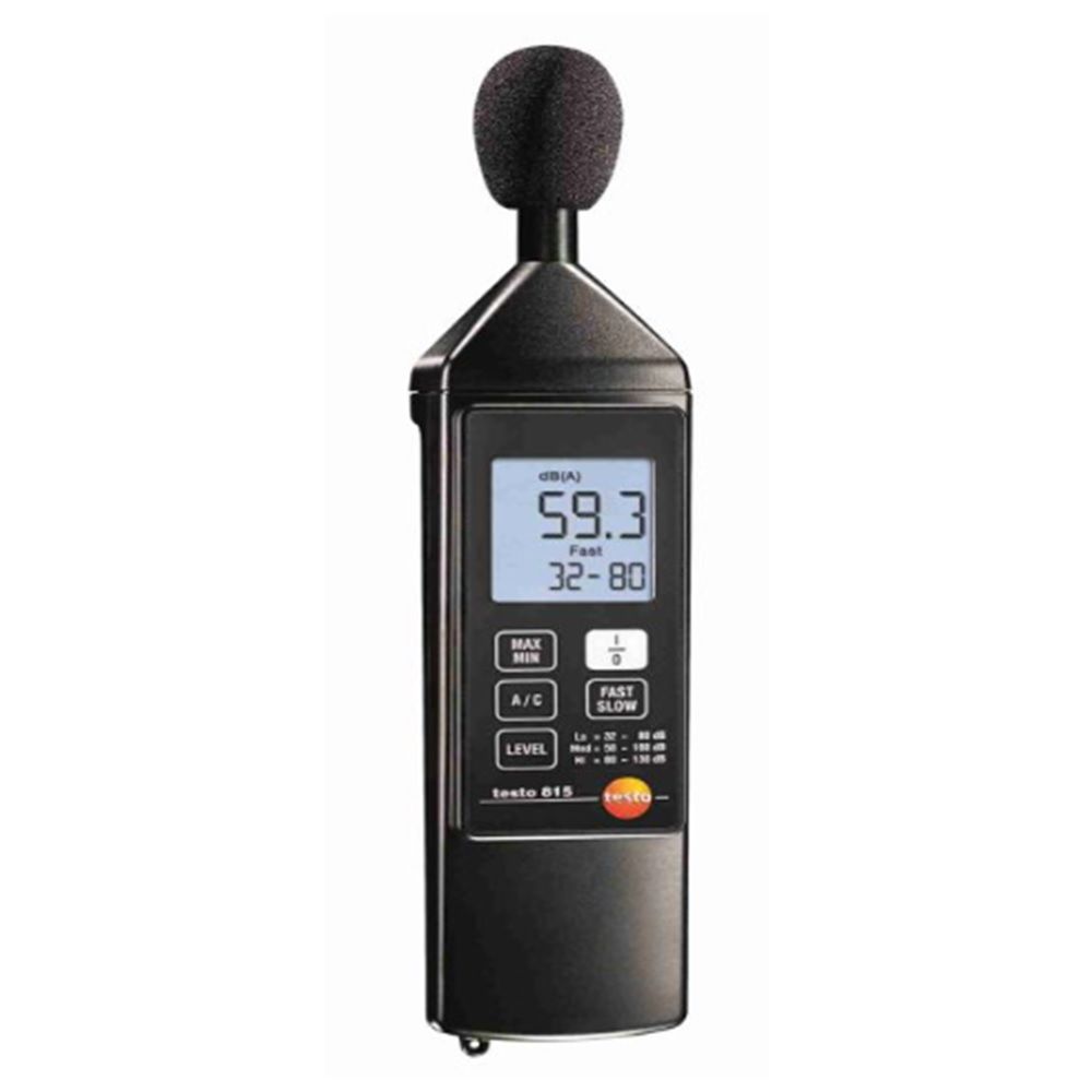 디지털소음계 TESTO 815 측정범위 30-130dB 기본형