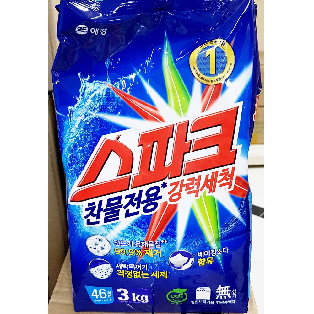 스파크 애경 3kg 리필 x4개 업소 식당용 업소용 식당