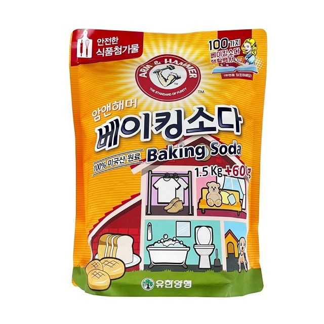 베이킹소다 1.5kg_600g 찌든때 다용도 청소세제
