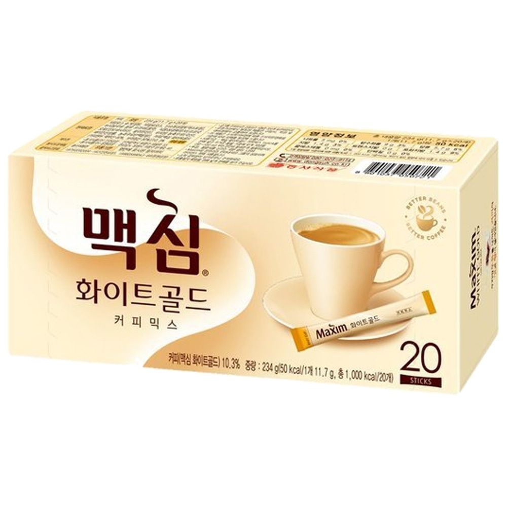 동서 맥심 화이트골드 커피믹스 20T