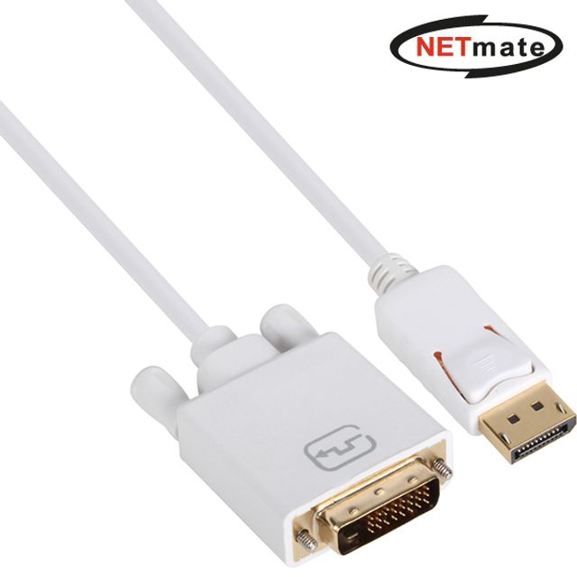 넷메이트 NMC-DPD2 DisplayPort 1.2 to DVI 케이블 2m