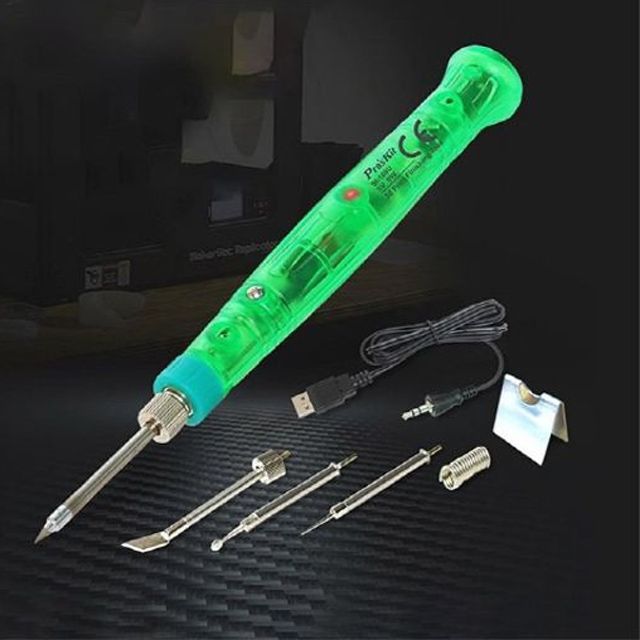 SI-169U USB 납땜 인두기 납땜기 공구 용접 3D 여분팁