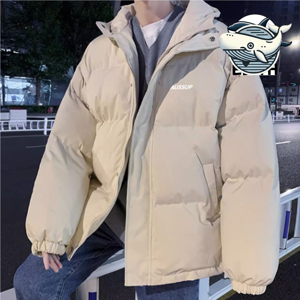 멋진 남성용 캐주얼 패딩 점퍼 따뜻한 겨울