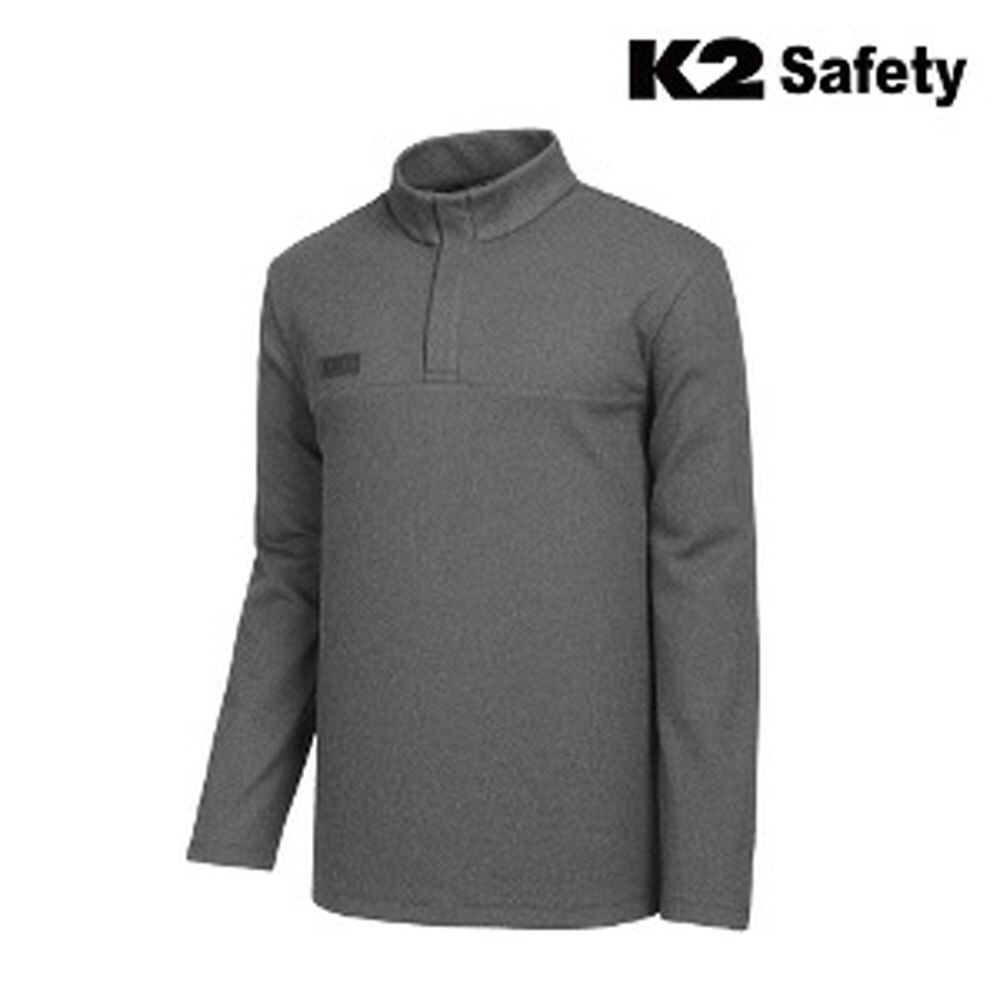 K2 세이프티 TS-F4201 티셔츠 차콜 등산의류 등산복