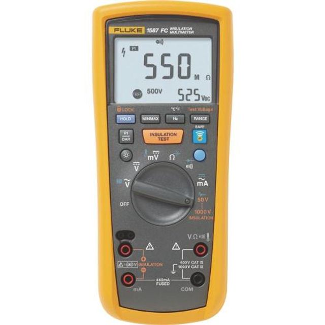 플루크 절연저항계(디지털) FLUKE-1587FC/KRSA 1EA