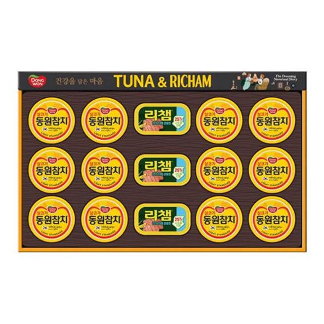 동원 튜나리챔 30호 선물세트 1박스(5세트입)