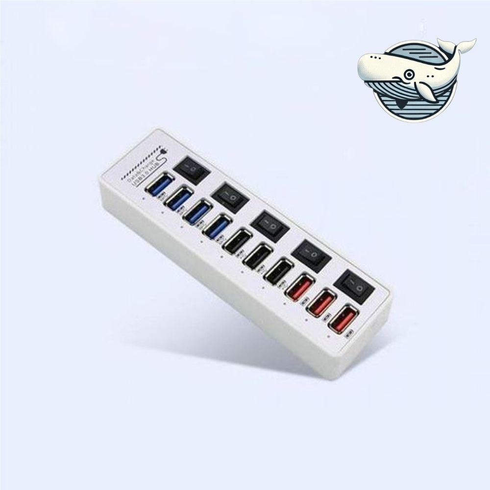 USB 포트 확장기 데이터 전송 빠른 충전