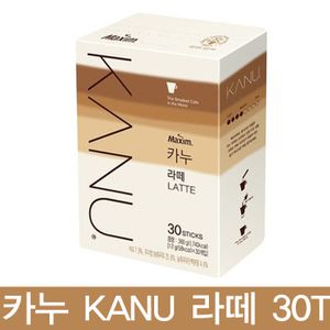 아이티알,LZ 동서 맥심 카누 라떼 30개입 KANU LATTE 커피 믹스