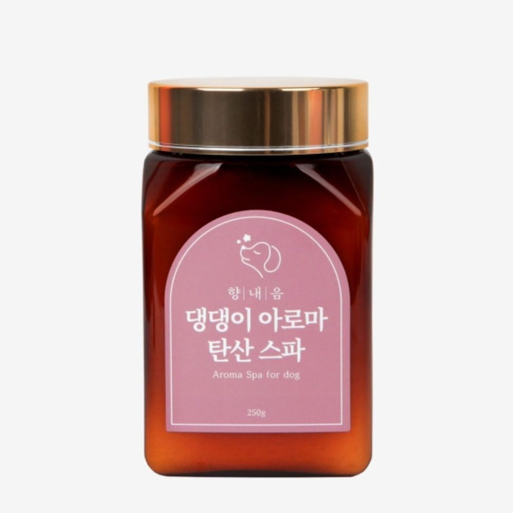 향내음 강아지입욕제 천연아로마 향료사용 스파 250g