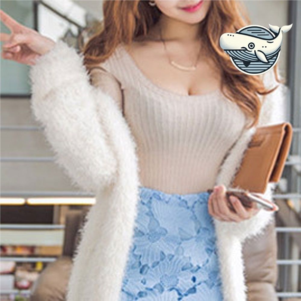여리핏 와이드 긴팔 티셔츠 슬림 홈웨어 비침