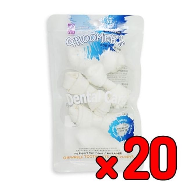 강아지 간식 개껌 구루머 우유껌 5p 10개묶음