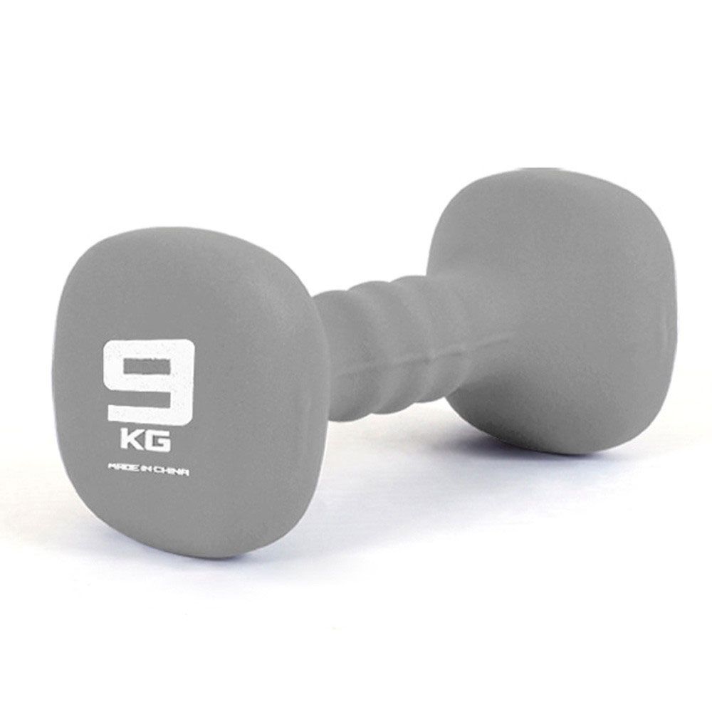 아이워너 네오프렌 사각 덤벨 아령 그레이 9kg 1P