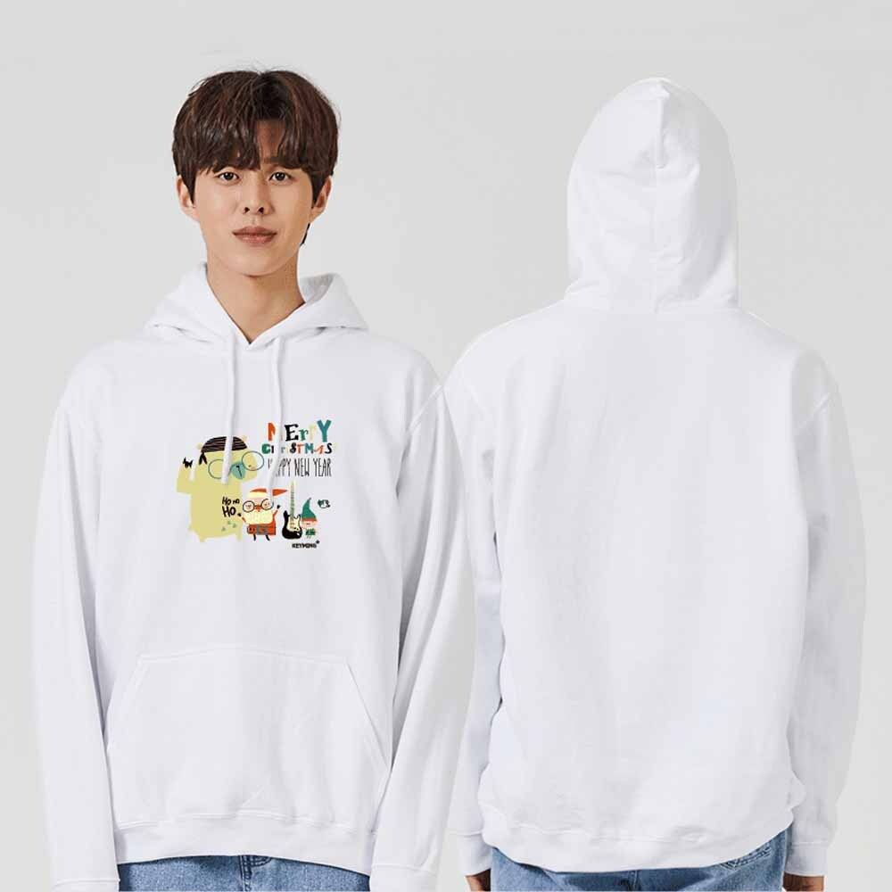 내꺼 신년 성탄절 곰 산타 요정 맨투맨 후드티