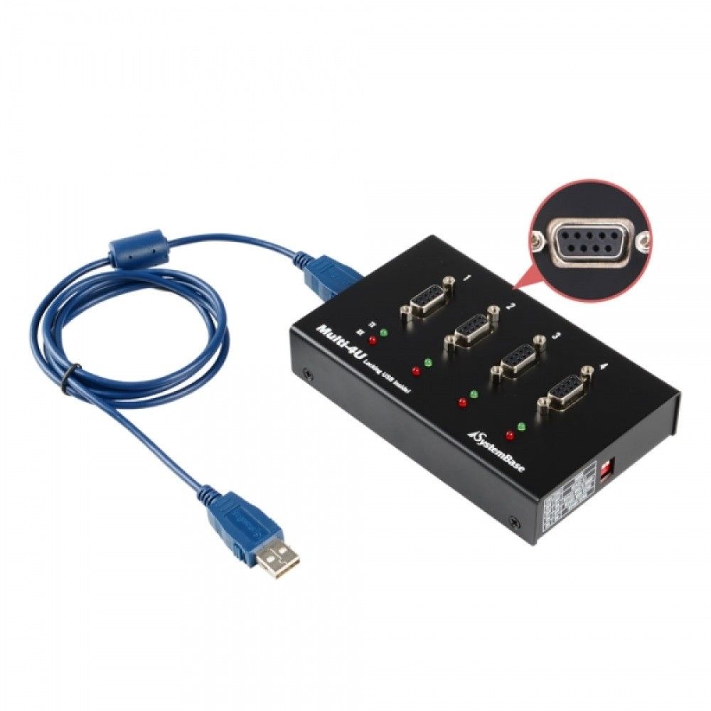 시스템베이스 MultiJS4JSUSB JSMBO V1.6 4포트 USB to