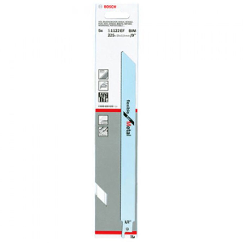 보쉬 철재 컷소날 금속 메탈 전기톱날 S1122EF 5pcs