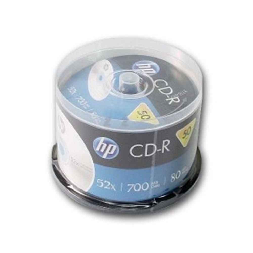 플라스틱 재질의 HP CD-R 공시디 50PK