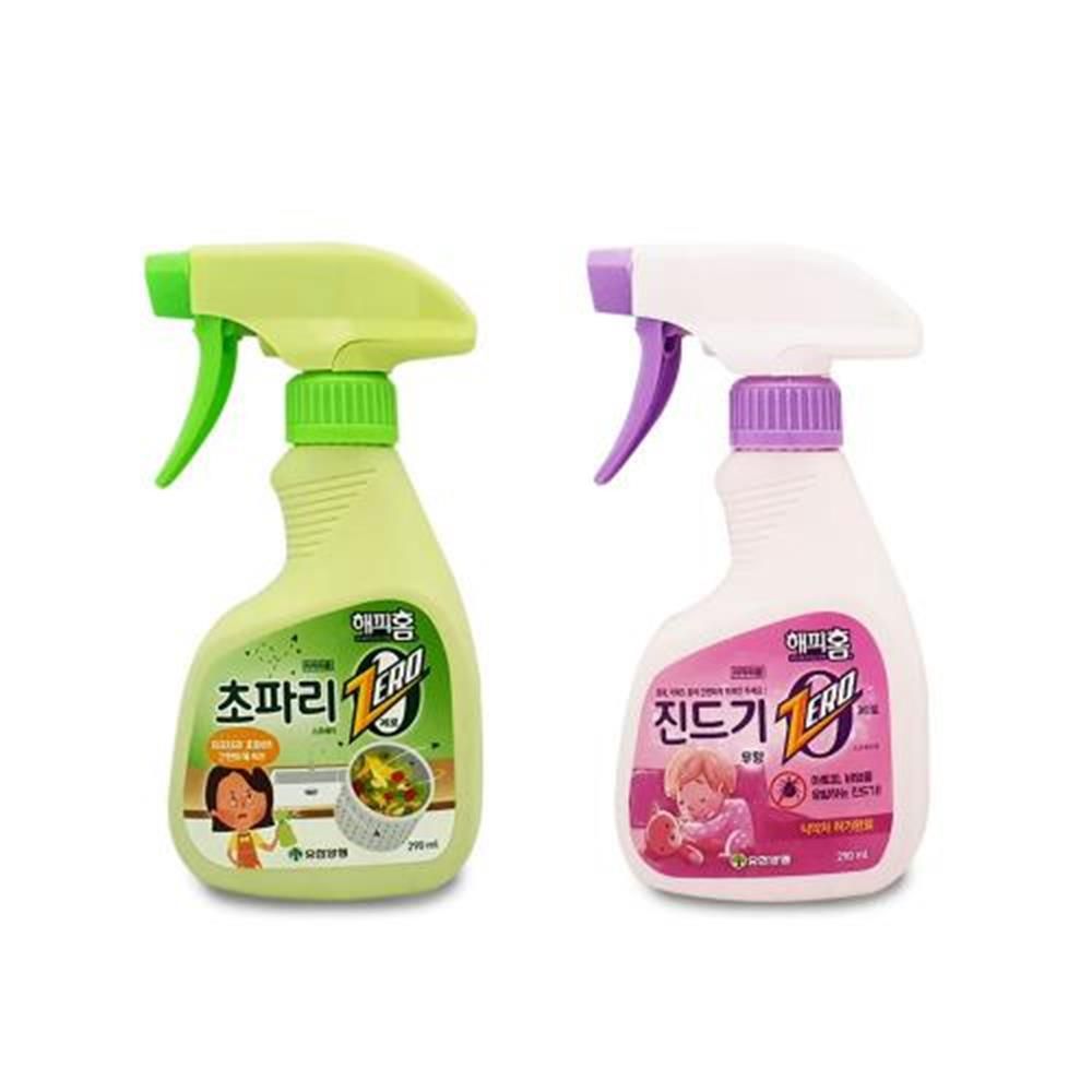 초파리 제거 무향 스프레이 290ml 12개입 살충제