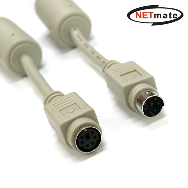 NMC-PS230F PS2 연장 M F Cable 노이즈 필터 30m