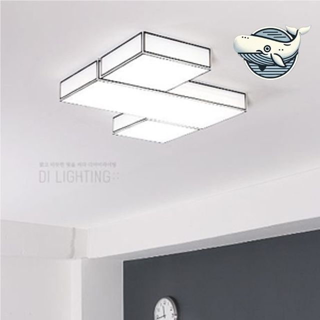 심플한 디자인 LED 천장 전등 거실 침실