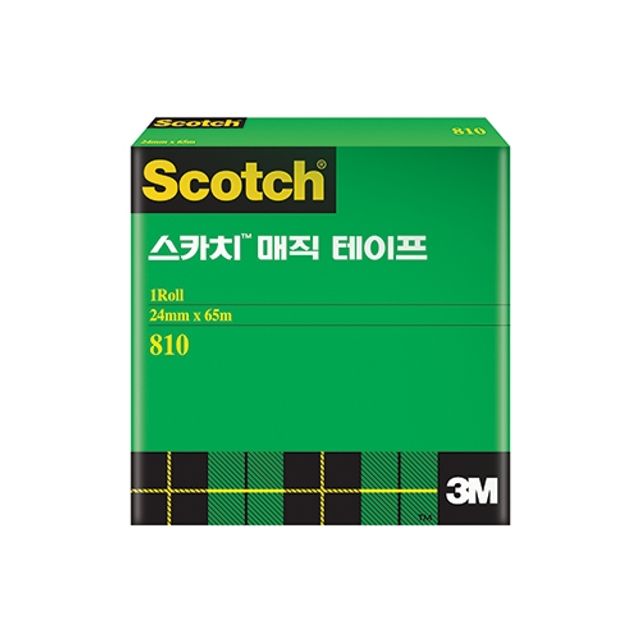 3M 스카치 매직테이프 리필 810R 12X65M 3인치 10개입