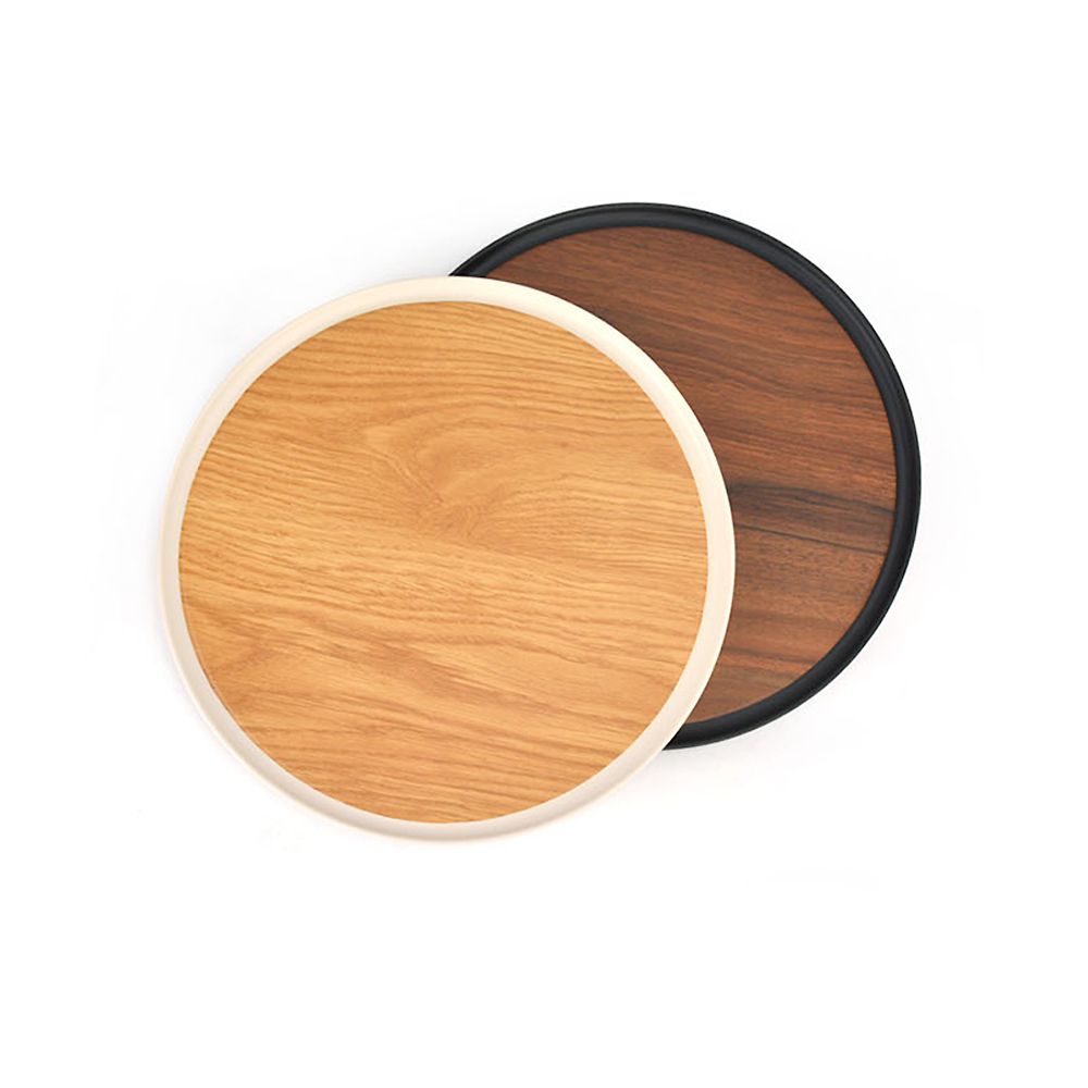 실리콘처리 논슬립 원형쟁반