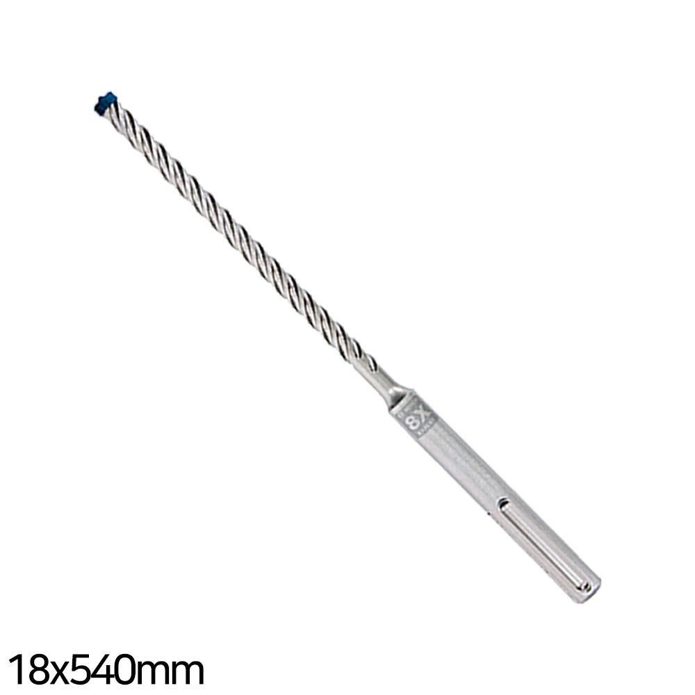 18x540mm 타공 8x4 날 sds 철근 max 햄머드릴 비트