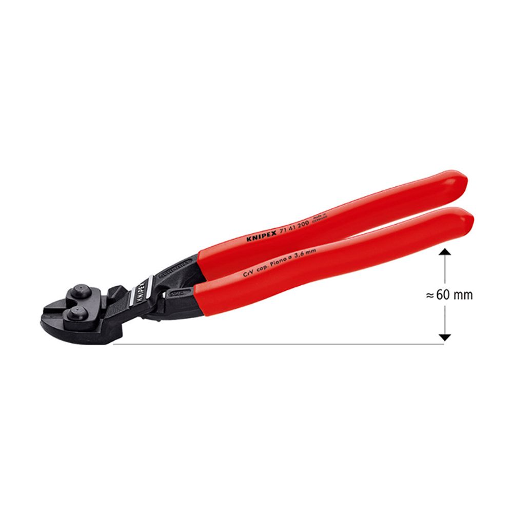 KNIPEX 니퍼(고강력20도)_71-41-200SB