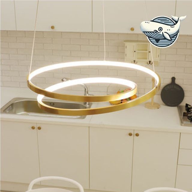 모던 디자인 인테리어 LED 팬던트 조명 주방